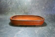 Vaso de bonsai japonês genuíno "Hokido" com pátina, da Tokoname. comprar usado  Enviando para Brazil