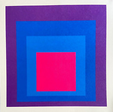 Josef albers litografia usato  Roma
