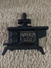 Vintage 1960 Miniatura John Wright Bonnie Glo Fogão de Ferro Fundido 5” Excelente Estado Usado, usado comprar usado  Enviando para Brazil