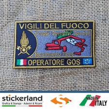 Toppa patch ricamata usato  Bellizzi