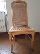 Lot chaises cannées d'occasion  Villefagnan