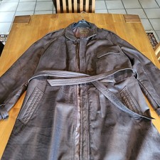 Herren ledermantel braun gebraucht kaufen  Westerburg-Umland