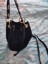 Beutel tasche wildleder gebraucht kaufen  Münster