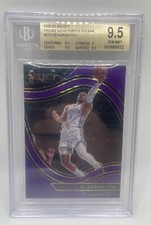 DE’AARON FOX 2021 PANINI SELECT NEON #210 PURPLE PULSAR PRIZM #1/5 BGS 9.5 GEM comprar usado  Enviando para Brazil