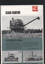 Claas senator combine for sale  DRIFFIELD