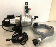 Bomba de transferência Webtrol SPC75Q autoescorvante SS e motor 3/4hp com mangueira comprar usado  Enviando para Brazil