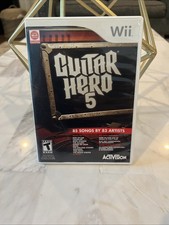 Guitar Hero 5 CIB (Nintendo Wii) - AUTÊNTICO tem alguns arranhões veja fotos, usado comprar usado  Enviando para Brazil