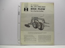 Disk plow 201 for sale  Waynesboro