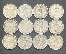 George silver threepence for sale  RAYLEIGH