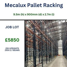 Mecalux used pallet for sale  NOTTINGHAM