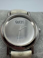 Reloj de cuarzo Guess 1991 tono plata para dama batería nueva segunda mano  Embacar hacia Argentina