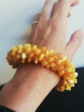 Bracelet ancien ambre d'occasion Bracelet ancien ambre d'occasion  Quimper