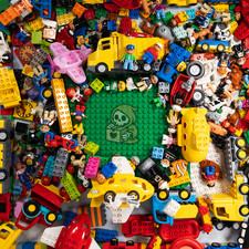 LEGO® DUPLO®, pakiet życzeń +1 kg, gospodarstwo, policja, zoo, straż pożarna, plac budowy, miasto, używany na sprzedaż  Wysyłka do Poland