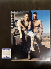 Foto assinada por JEAN CLAUDE VAN DAMME & DOLPH LUNDGREN BECKETT CERTIFICADO DE AUTENTICIDADE 11x14 comprar usado  Enviando para Brazil