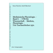 Medizinische physiologie band gebraucht kaufen  Seubersdorf