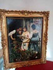 Dipinti antichi 800 Lorenzetti Ciardi brombo caprile irolli pratella palizzi comprar usado  Enviando para Brazil