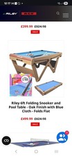 Riley 6ft folding for sale  HEREFORD