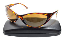 Usado, Óculos de sol Smith Optics Flipside 1 lente de vidro marrom tartaruga envoltório plástico comprar usado  Enviando para Brazil