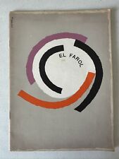 Revista El Farol Magazine 1964 Gerd Leufert Cover Design Nedo MF Caracas Creole comprar usado  Enviando para Brazil