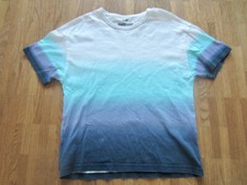 Blau weißes shirt gebraucht kaufen  Hamburg