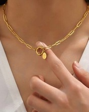 Collier femme acier d'occasion  Artix