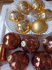 Vintage glass christmas for sale  ISLEWORTH