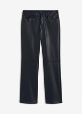 Lederimitat hose schwarz gebraucht kaufen  Deutschland