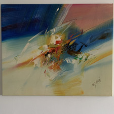 Stunning abstract oil for sale  NORTHAMPTON