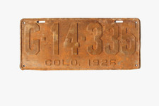 Rustic license plates for sale  Saint Louis