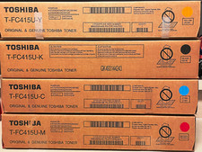 Usado, Conjunto de cartuchos de toner genuínos Toshiba T-FC415U KYCM para eStudio 2515AC, 5015AC comprar usado Usado, Conjunto de cartuchos de toner genuínos Toshiba T-FC415U KYCM para eStudio 2515AC, 5015AC comprar usado  Enviando para Brazil