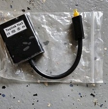 Divisor Toslink saída de 1 a 2 portas som digital adaptador de sinal de áudio óptico comprar usado  Enviando para Brazil