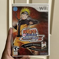 Usado, Naruto Shippuden Clash of Ninja Revolution III 3 Nintendo Wii EDICIÓN LIMITADA segunda mano  Embacar hacia Argentina