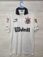 #7 CARIOCA CORINTHIANS PAULISTA 1995-96 CAMISA CASA PENALIDADE CAMISA FUTEBOL TAMANHO L comprar usado  Enviando para Brazil