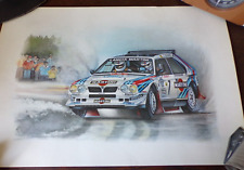 Ancienne lithographie lancia d'occasion  Hatten