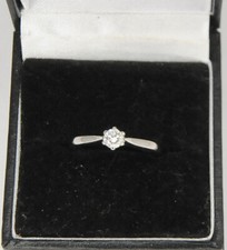Palladium diamond solitaire for sale  WYLAM