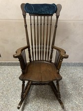 Sedia dondolo legno usato  Vistrorio