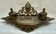 Vtg double inkwell for sale  Bethlehem