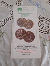 Medaglia bronzo canonizzazione usato  Monteroni di Lecce
