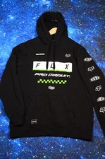 Pulôver Fox Racing Pro Circuit preto com capuz tamanho médio We Ride, usado comprar usado  Enviando para Brazil