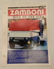 Zamboni ice resurfacer for sale  Chehalis