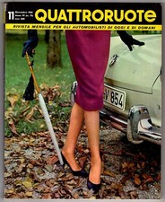 Quattroruote novembre 1961 usato  Ariccia