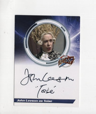 John leeson autograph d'occasion  Expédié en Belgium