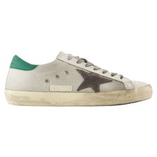 Super Star Sneakersy - Golden Goose Deluxe Brand - Skóra - Srebrne na sprzedaż  PL