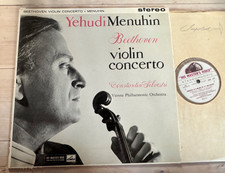 ASD 377 Beethoven Violin Concerto Yehudi Menuhin Silvestri VPO W/G comprar usado  Enviando para Brazil