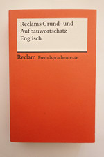 Reclams grund aufbauwortschatz gebraucht kaufen  München