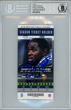 Adrian peterson autographed for sale  Denver