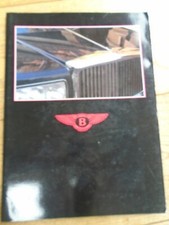 Bentley range brochure for sale  KINGS LANGLEY