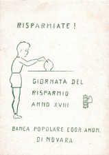 Carta assorbente Giornata del risparmio 1940 Banca Novara comprar usado  Enviando para Brazil