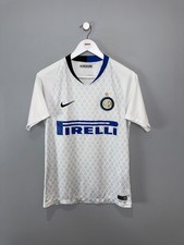 CAMISA DE FUTEBOL VINTAGE ORIGINAL DA NIKE INTER MILAN 2018/19 AWAY (tamanho P) comprar usado  Enviando para Brazil