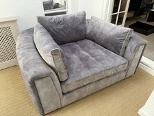 Love seat silver for sale  KNUTSFORD